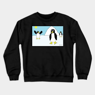 Penguin Madness Crewneck Sweatshirt